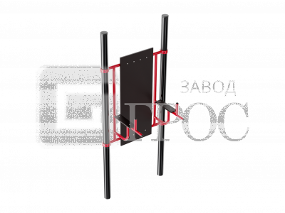 Гимнастический снаряд для развития верхних плечевых мышц и мышц брюшного пресса, в том числе для инвалидов и лиц с ограниченными возможностями здоровья. - фотография для сайта об Оренбурге